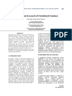 Fundamental Research of Distributed Database PDF