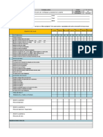 Inspección Pre Uso de Equipo y Accesorios Levante