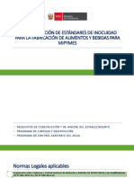 Implementacion de Estandares de Inocuidad