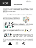 Guía Tecnología Sexto Básico. Unidad 2