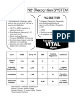 N21 Recognition SYSTEM: Core Pacesetter