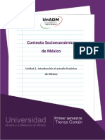 Contexto Socioeconomico de Mexico PDF