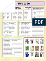 Actividad VERB TO BE PDF