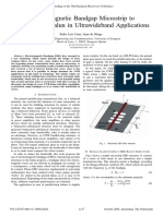 Electromagnetic Bandgap Microstrip To Parallel-Strip Balun in Ultrawideband Applications