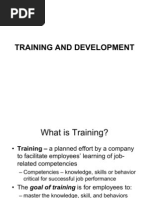 Training and Development - Students