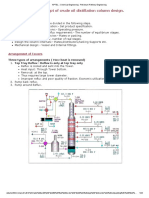 Design Concept of Crude Oil Distillation Column Design