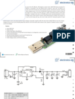 USB To 12V Boost Converter: Features