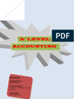 'A' Level Accounting Study Pack Volume 1 PDF