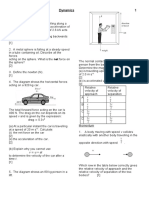 WORKSHEET 4. Dynamics