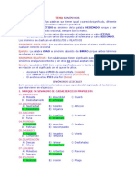 Sinónimos Lexicales PDF