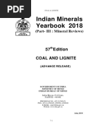 Indian Minerals Yearbook 2018: 57 Edition