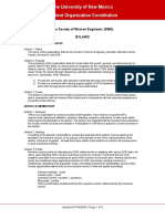 Swe Bylaws 2020 PDF