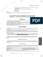 USP 62 Miccrobial Test For Specified Microorganism