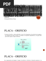 Medidor Placa - Orificio