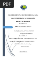 UPSE 2-1 PETRÓLEO Práctica # 13 AGUILAR CHRISTIAN y SUÁREZ MARIANA