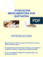 IntoxicacionMedicamentosa Quetiapina Pinillos