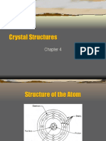 Lecture 5 Chapter 4 Crystal Structure