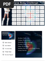 Kpop Body Challenge Diet Final