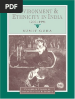 Sumit Guha Environment and Ethnicity in India 1200 1991 Cambridge University Press 1999 PDF