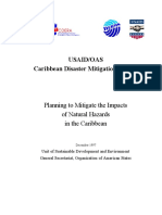 Usaid/Oas Caribbean Disaster Mitigation Project: Planning To Mitigate The Impacts of Natural Hazards in The Caribbean