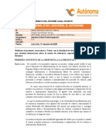 Informe Legal Oficial Penal