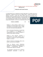 Evaluación Del Sistema de Control Interno - Coofisam