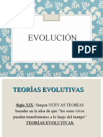 Sesion 3 - Teoria Evolutiva