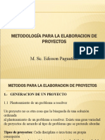 Metodología para Proyectos de Investigación