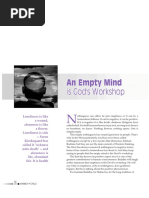 10 An Empty Mind Is