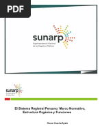 Sistema Registral Peruano Marco Normativo