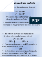 Trinomio Cuadrado Perfecto: Son Las Expresiones Algebraicas Que Tienen La Forma