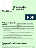 Classroom Strategies For Students With Learning Disabilities