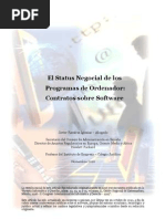 Articulo Contratos Sobre Software (Noviembre 2010)