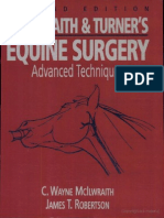 Equine Surgery Advanced Techniques