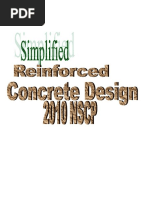 Simplified Reinforced Concrete Design 2010 NSCP