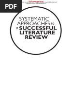 Systematic Approaches To A Successful Literature Review PDF