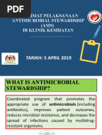 Antibiotic Usage in Common and Uncommon Infection in Primary Care Setting - Daerah Rompin