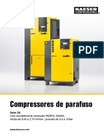 Compressores de Parafuso: Série SK