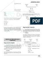 Regra de Três Simples e Composta