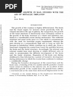 Björk Facial Growth in Man, Studied With The Aid of Metallic Implants Acta Odontol. Scandinav. 13, 9-34, June, 1955 PDF