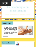 Farmacología en Masoterapia