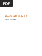 GeoSLAM Hub 5.3 User Manual