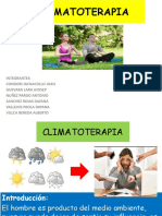 CLIMATOTERAPIA