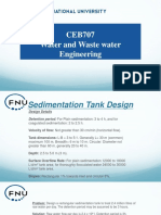 CEB707 - 5 - Water Treatment Plant Design