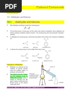 18.0 Carbonyl Compounds