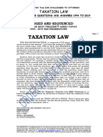 Sample 1994-2019 Arranged Tax Bqa PDF