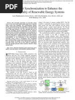 A Robust Synchronization To Enhance The Power Quality of Renewable Energy Systems