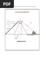 Cross Section of Pbelkund Diversion Project