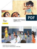 Gappu Can't Dance: Author: Menaka Raman Illustrator: Krishna Chandran