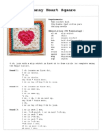 Granny Heart Square PDF